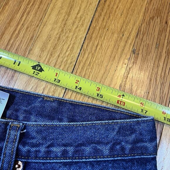 Mens Columbia Blue Jeans Canvas Double Knee 36 Tag 34/35x30 Measurement Workwear - Picture 3 of 8